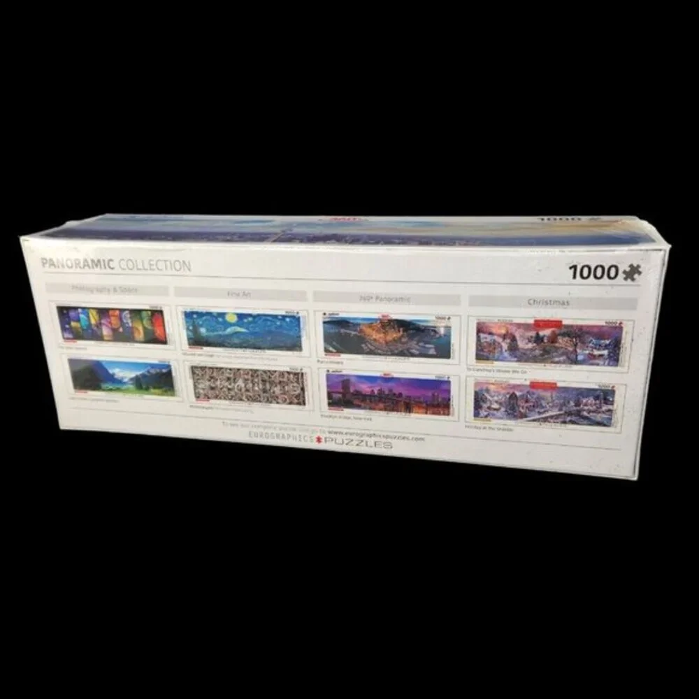 Eurographics Puzzle Toronto Canada Cityscape 1000 Pieces Made USA Lg 39 x 13 New